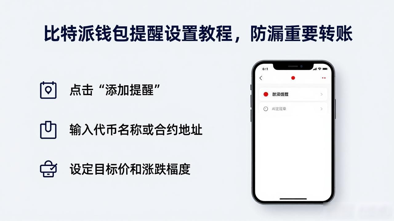 价格预警设置_如何在比特派钱包下载中设置提醒功能?_比特派钱包提醒功能
