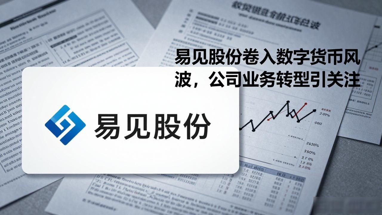 易见股份卷入数字货币风波，公司业务转型引关注