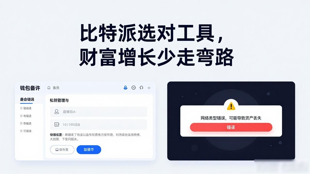 比特派选对工具，财富增长少走弯路