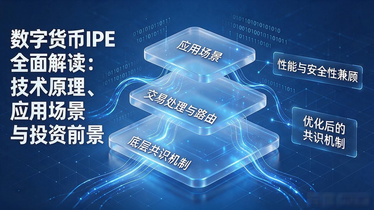 数字货币IPE_IPE数字资产模式_IPE解决传统金融痛点