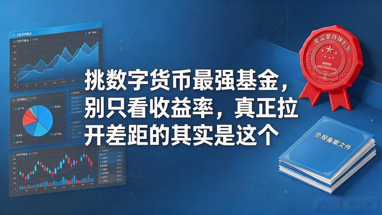 数字货币基金最大回撤 夏普比率 基金托管合规_数字货币最强基金