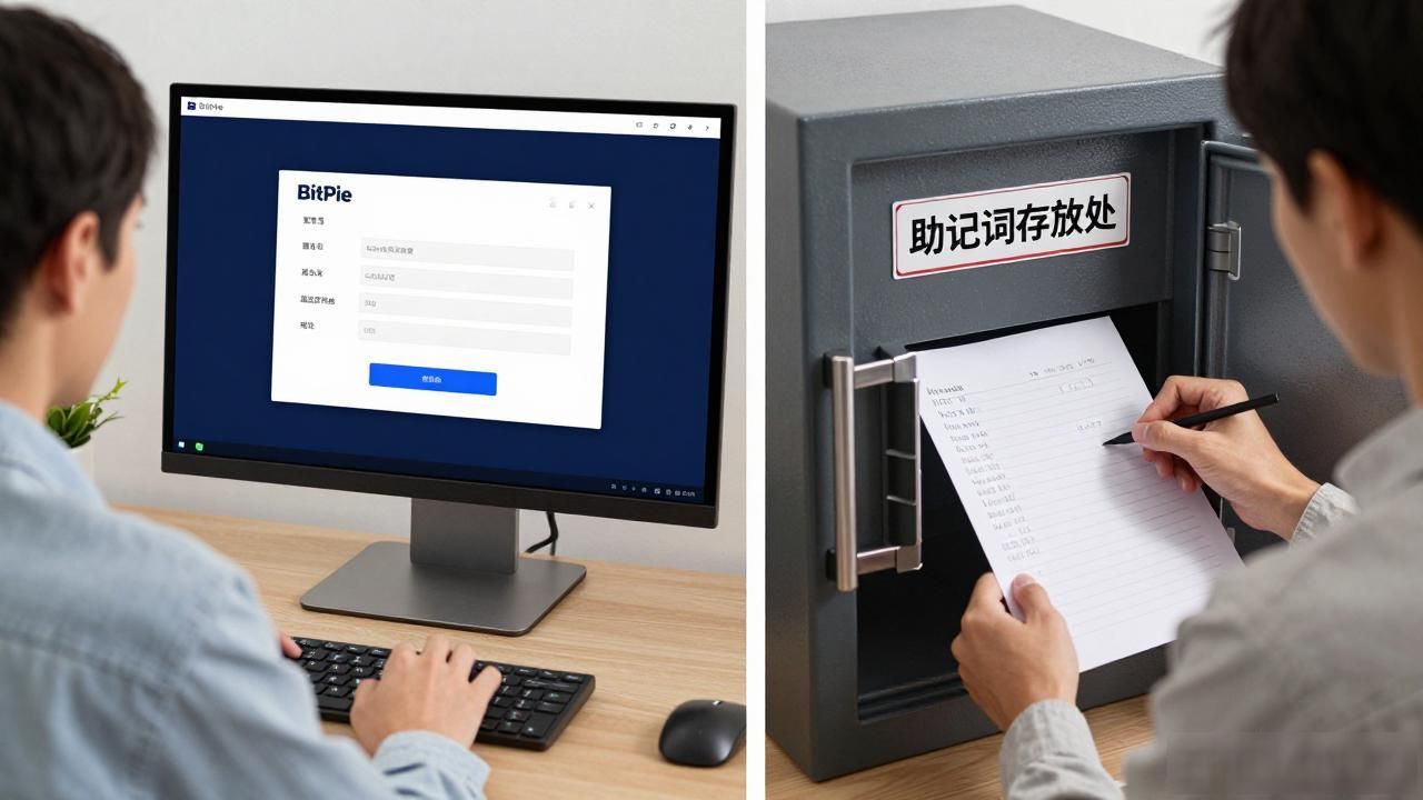 BitPie助记词安全存储方法_BitPie官方下载路径_BitPie的用户故事:如何通过官网下载APP成功交易