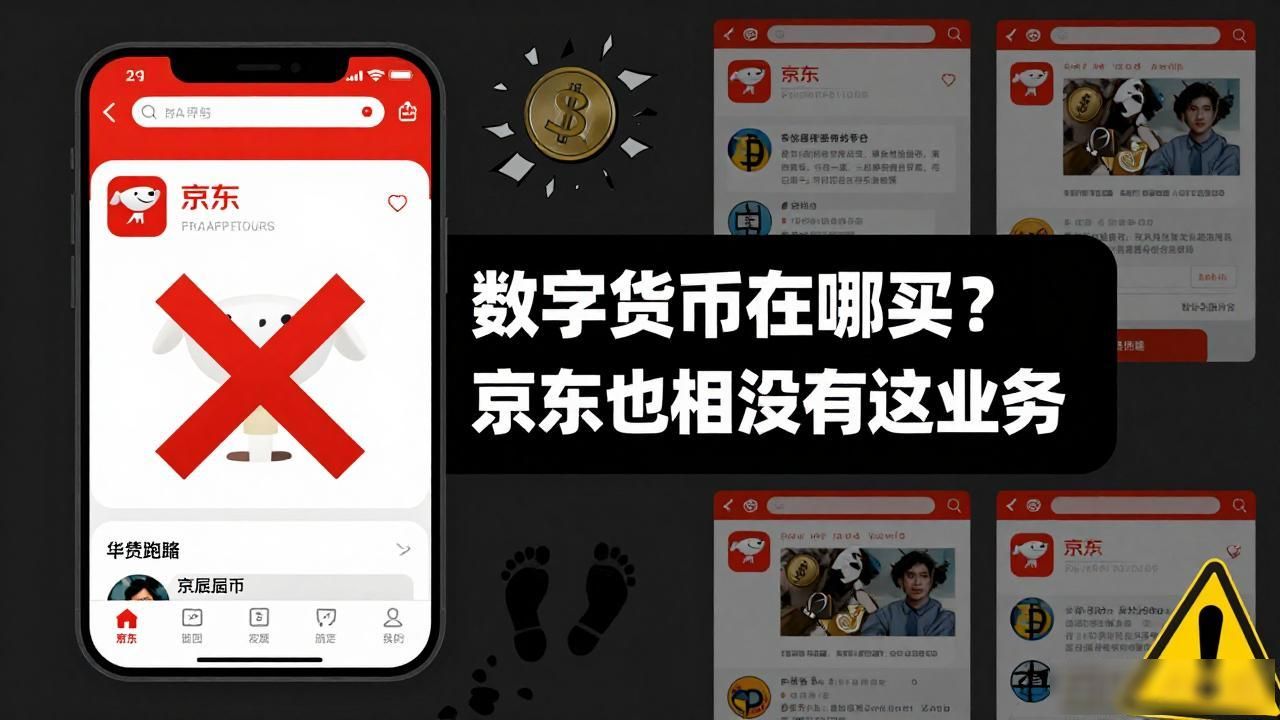 数字货币在哪买？京东根本没有这业务