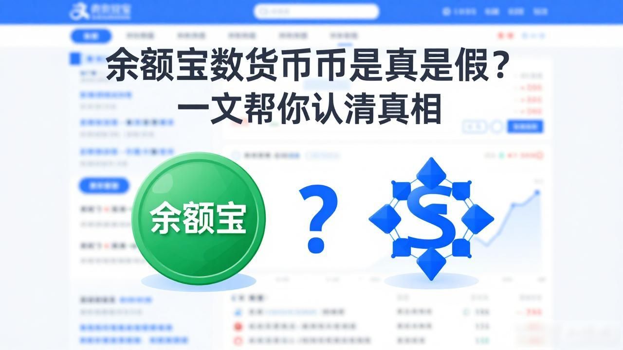 余额宝数字货币是真是假？一文帮你认清真相