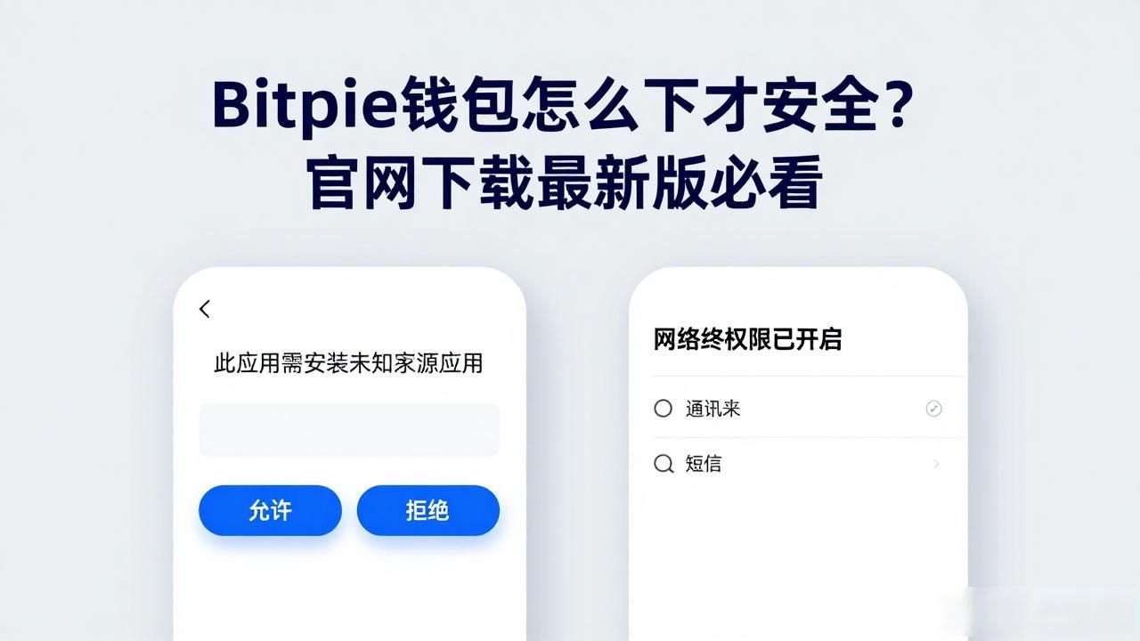 Bitpie钱包怎么下才安全？官网下载最新版必看