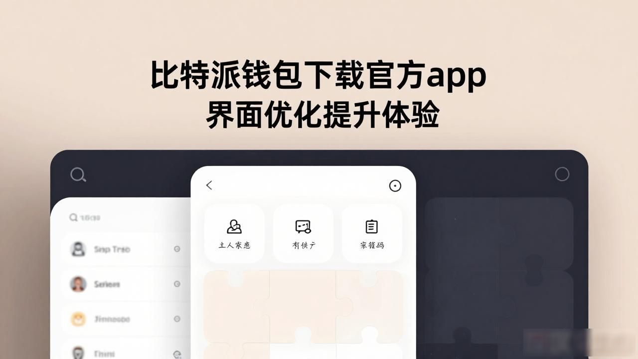 比特派钱包下载官方app界面优化提升体验