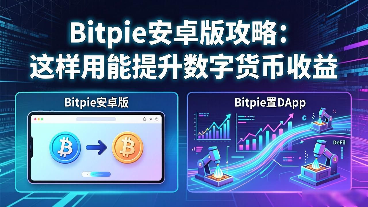 Bitpie安卓版攻略：这样用能提升数字货币收益