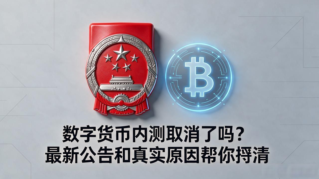 数字货币内测取消了吗？最新公告和真实原因帮你捋清
