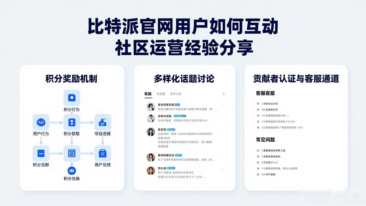 比特派官网用户如何互动 社区运营经验分享
