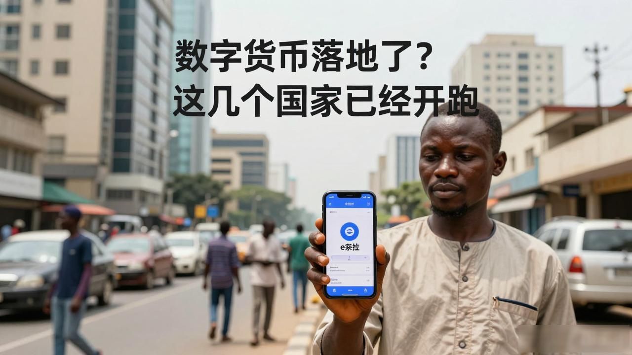 数字货币落地了？这几个国家已经开跑