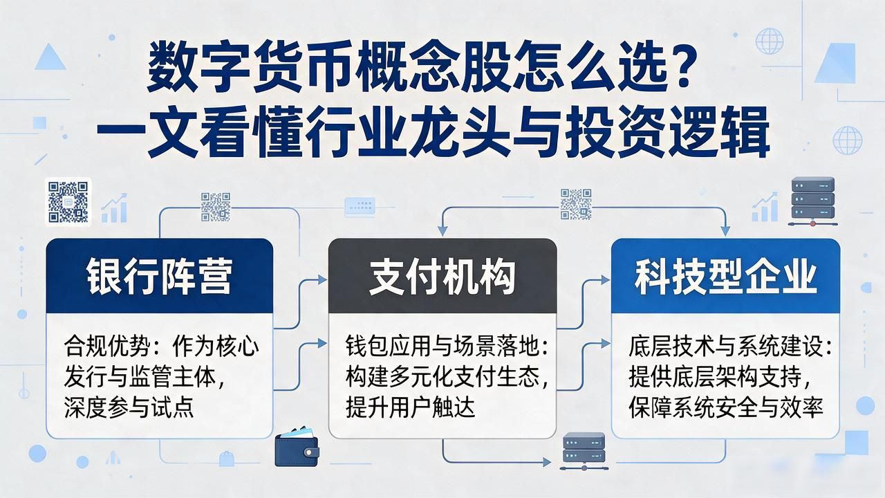 数字货币概念股怎么选？一文看懂行业龙头与投资逻辑