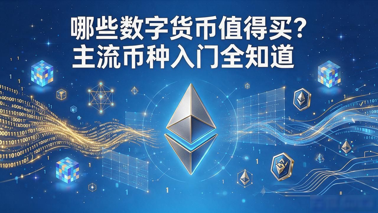 数字货币新手必知主流币种选择建议_哪些数字货币_比特币以太坊稳定币投资风险收益分析