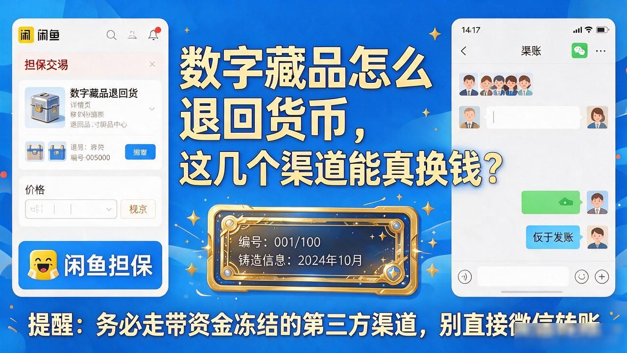 平台二级市场提现_数字藏品怎么退回货币_数字藏品变现路径