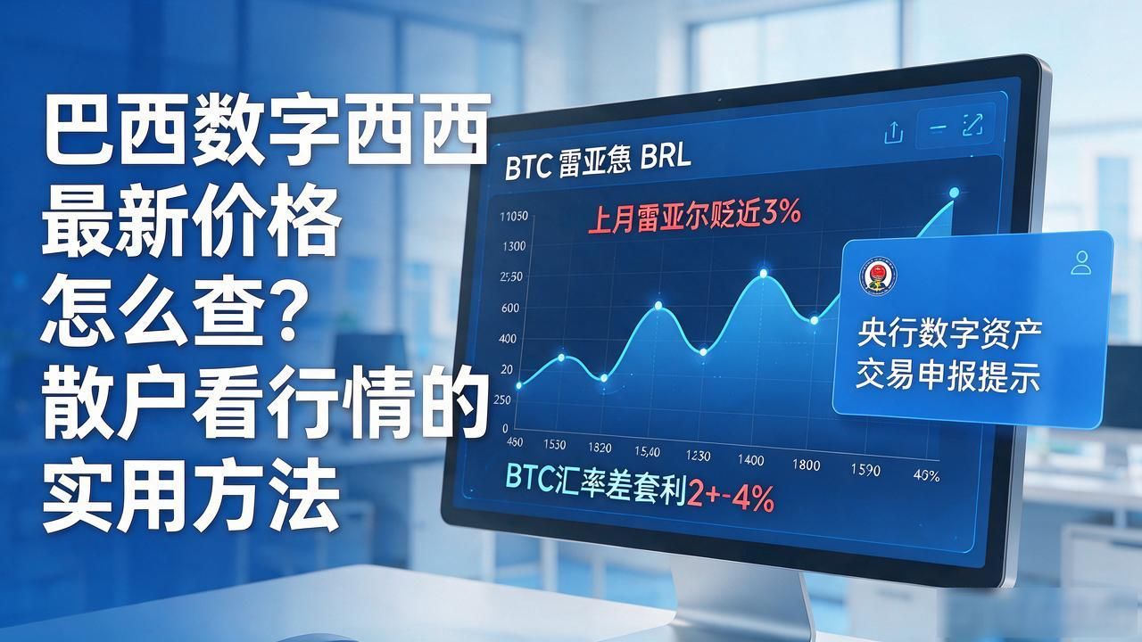 巴西数字货币最新价格_Binance BR与Mercado Bitcoin价格对比_巴西加密货币实时报价查询方法