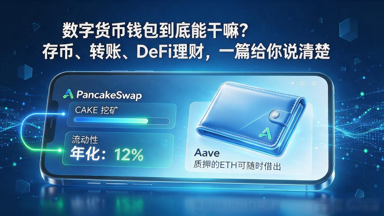 数字货币钱包有什么用_DeFi理财流动性挖矿操作指南_跨境电商USDT收款钱包推荐