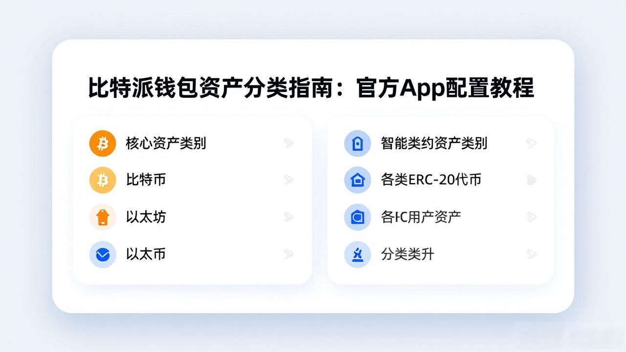 比特派钱包官方App_如何在比特派钱包下载官方app中配置资产类别?_比特派钱包资产分类