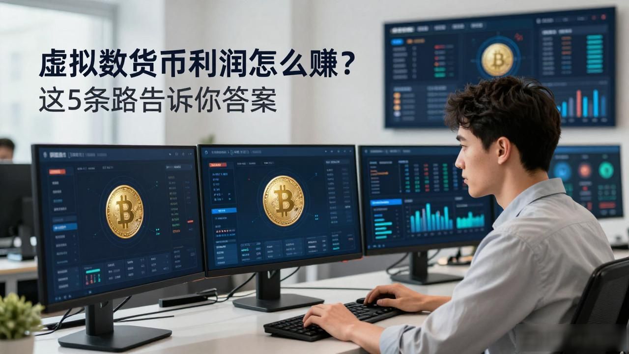 虚拟数字货币利润怎么赚？这5条路告诉你答案