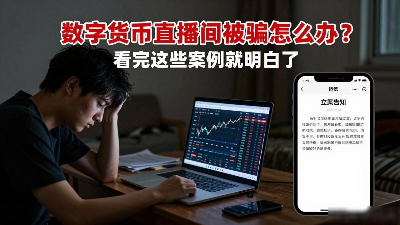 数字货币直播间被骗怎么办？看完这些案例就明白了