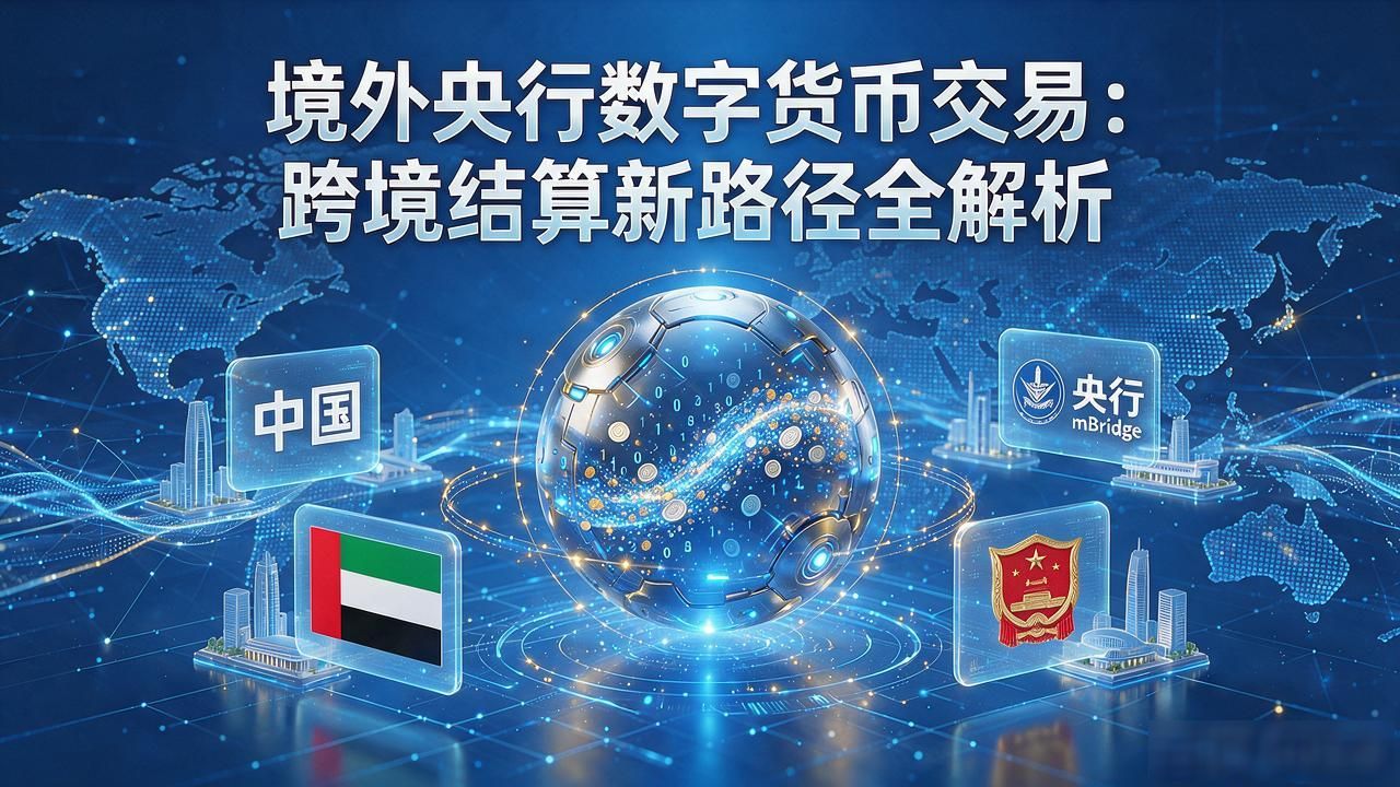 境外央行数字货币交易：跨境结算新路径全解析