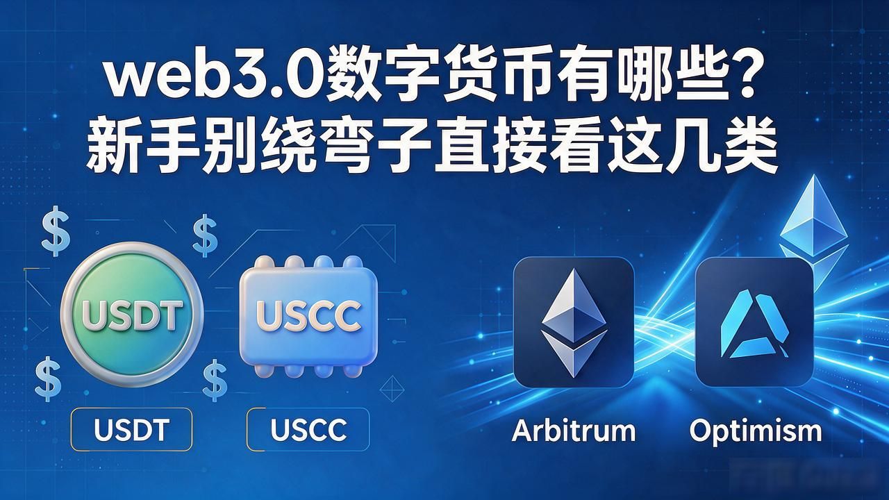 web3.0数字货币有哪些？新手别绕弯子直接看这几类