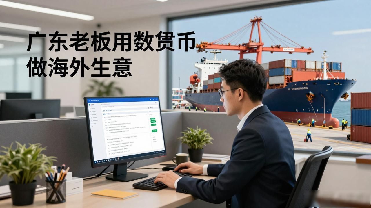 广东老板用数字货币做海外生意