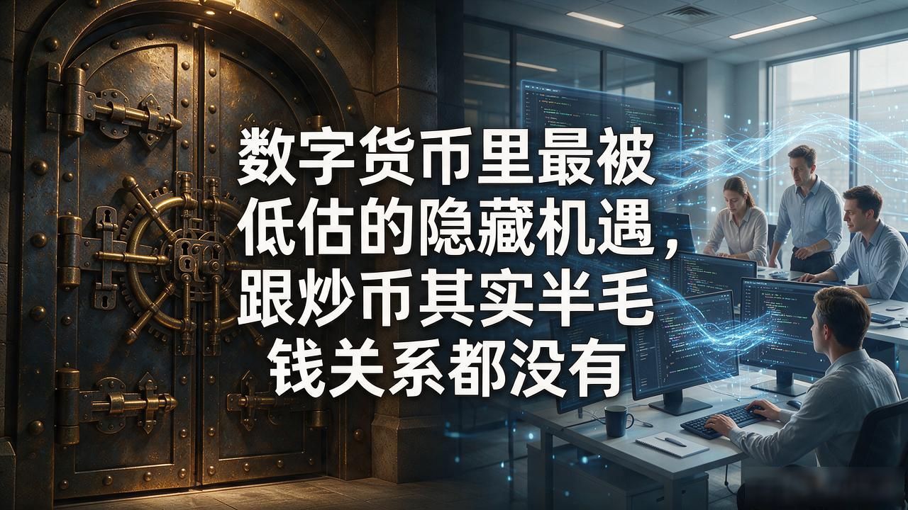数字货币里最被低估的隐藏机遇，跟炒币其实半毛钱关系都没有