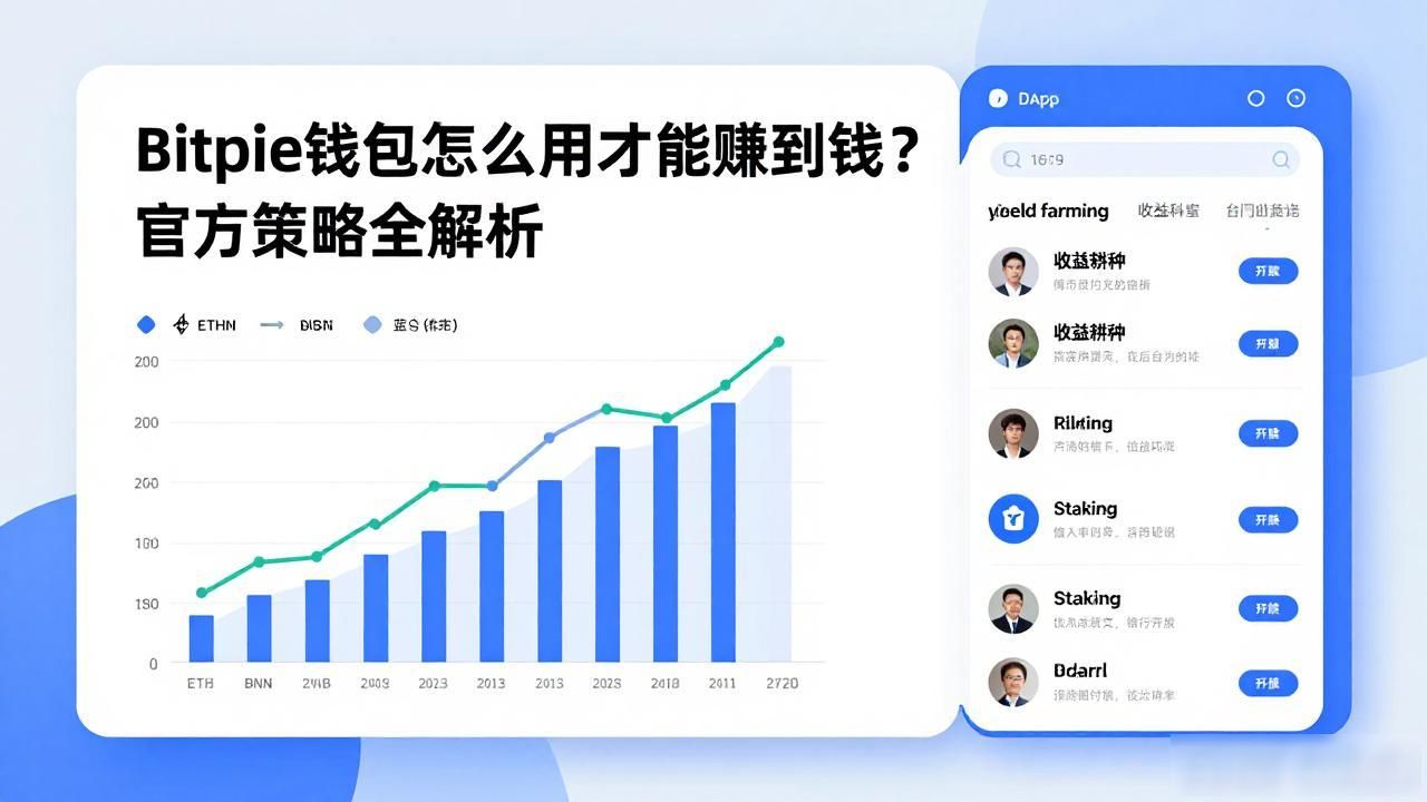 Bitpie钱包怎么用才能赚到钱？官方策略全解析