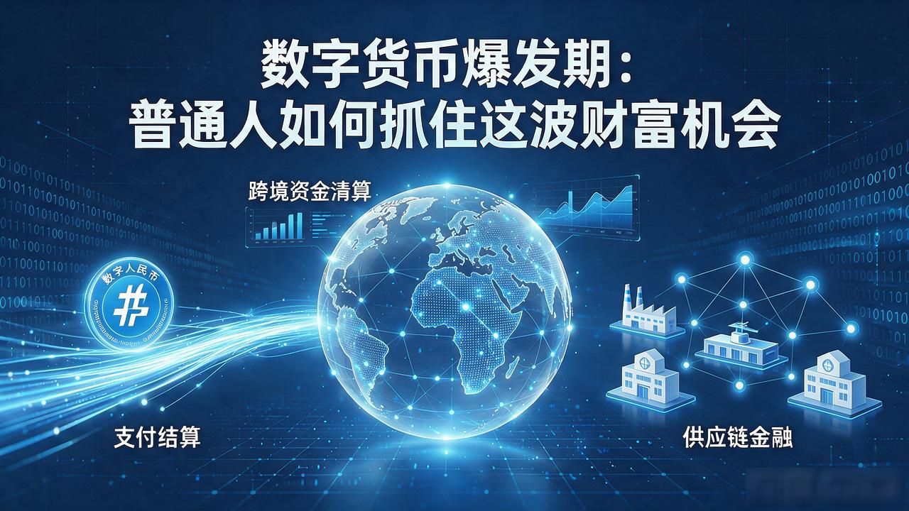 数字货币爆发期：普通人如何抓住这波财富机会