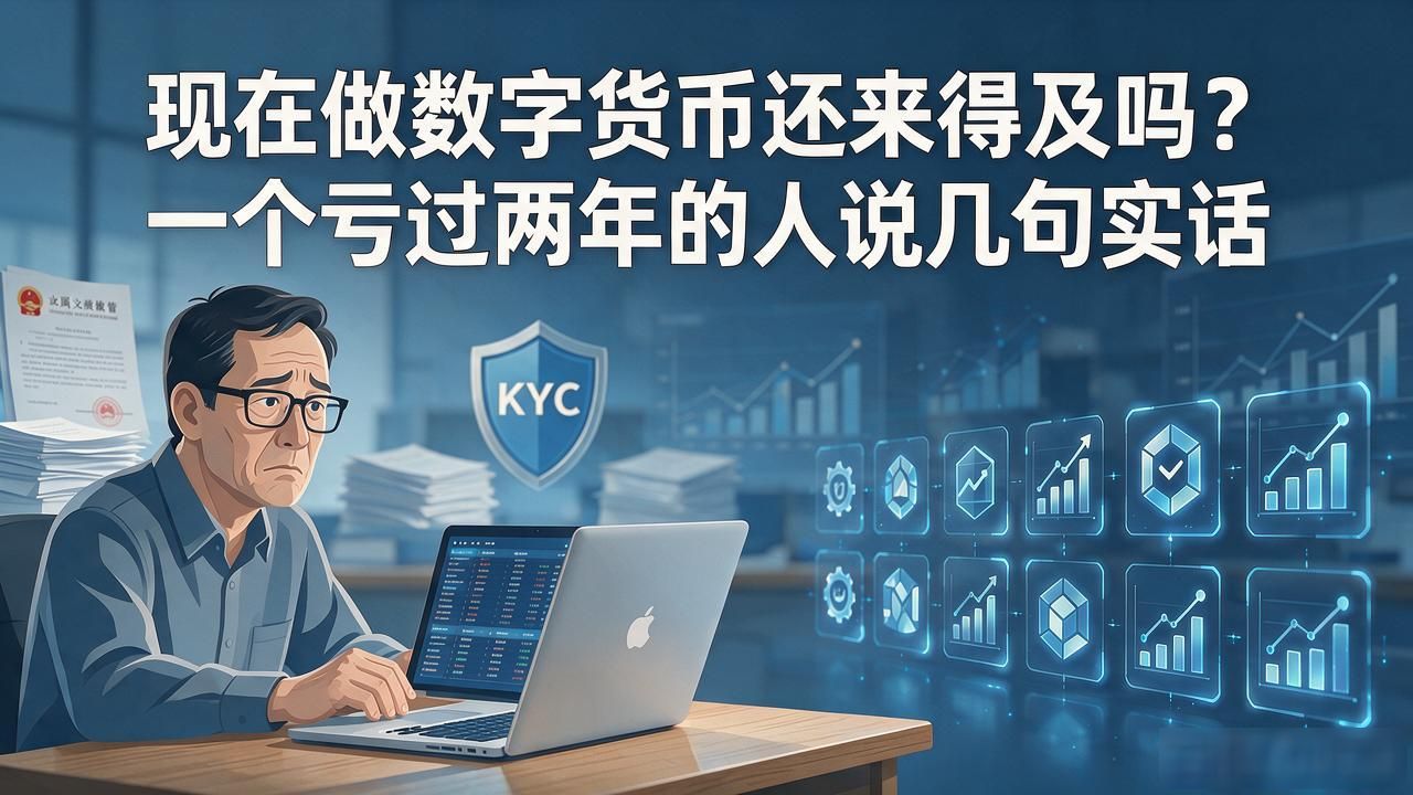 现在做数字货币还来得及吗？一个亏过两年的人说几句实话