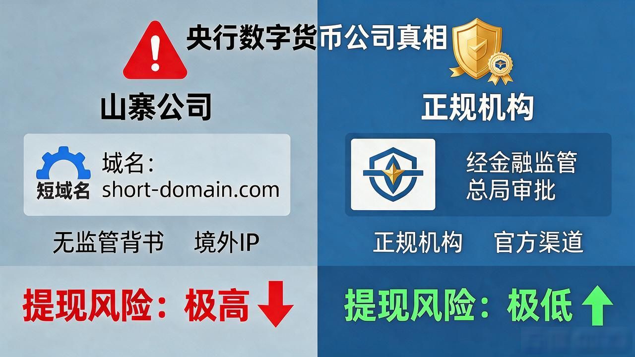 央行数字货币公司真相，别被山寨币忽悠了
