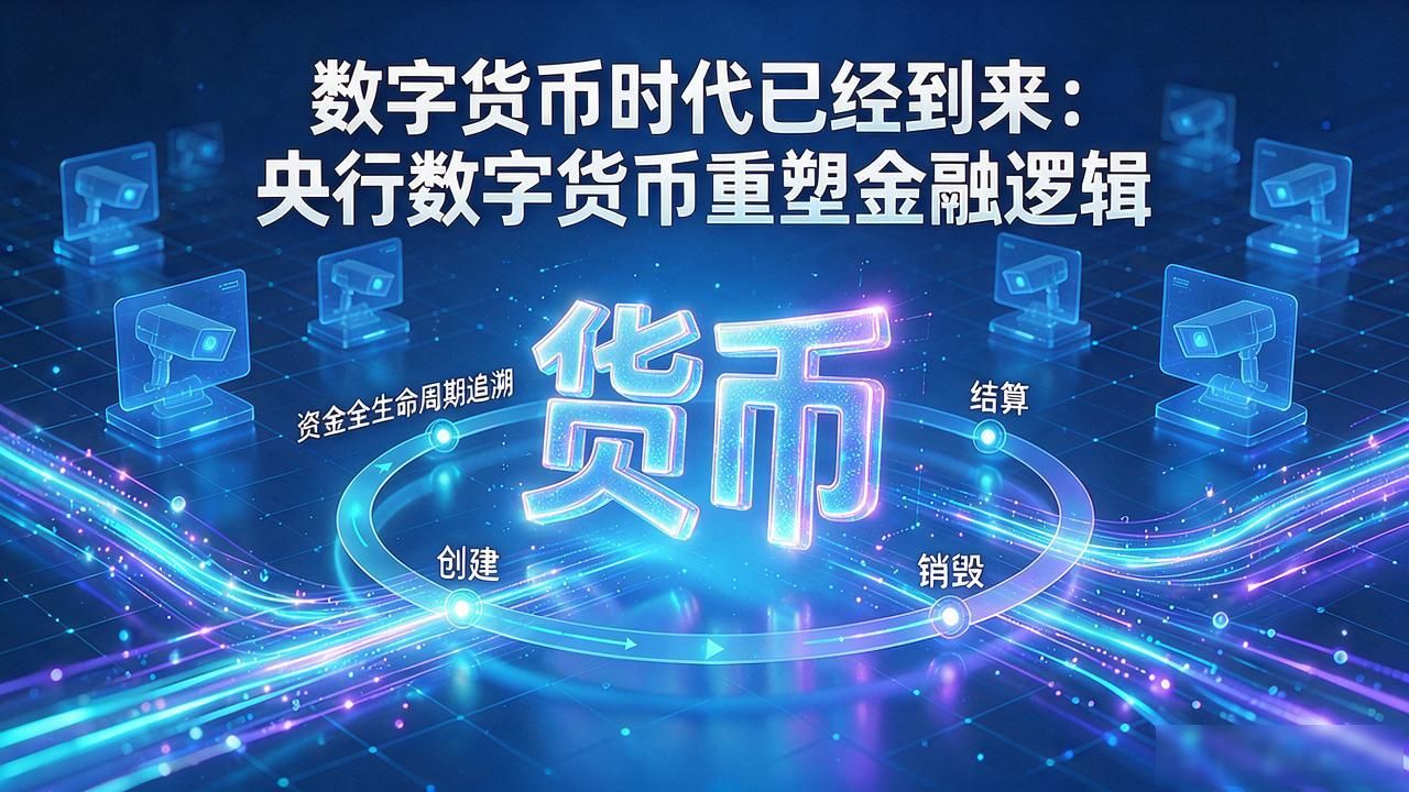 数字货币时代已经到来：央行数字货币重塑金融逻辑