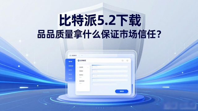 比特派5.2下载 产品质量拿什么保证市场信任？