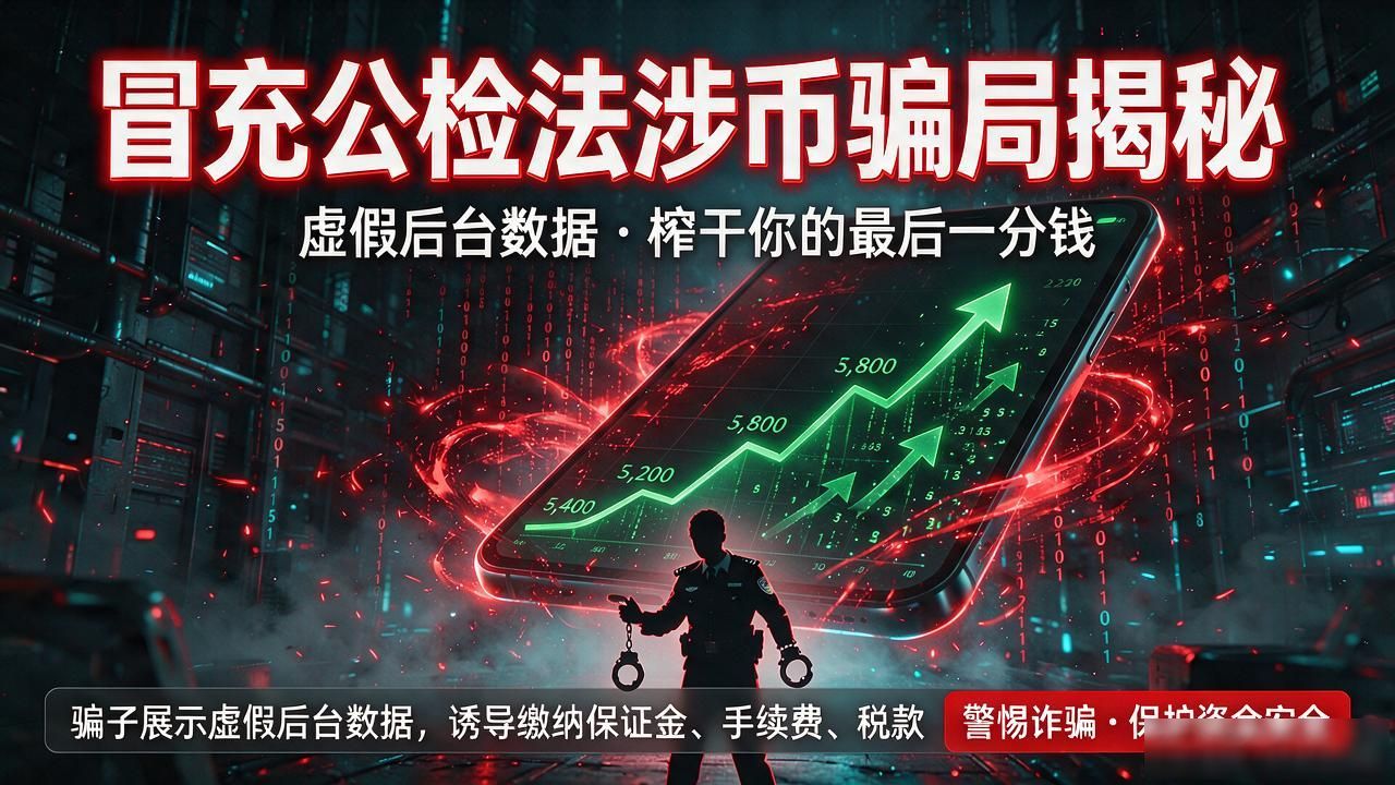 冒充公检法涉币骗局揭秘