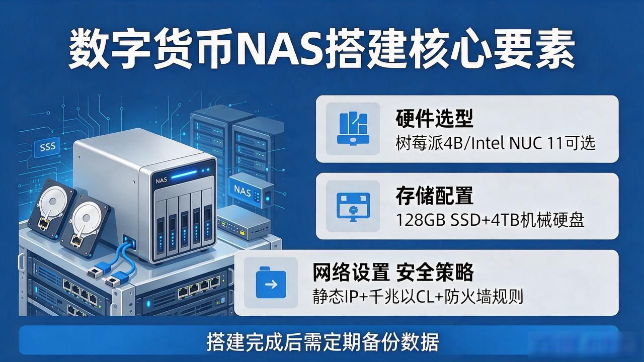 数字货币NAS怎么搭？一文搞定钱包与存储