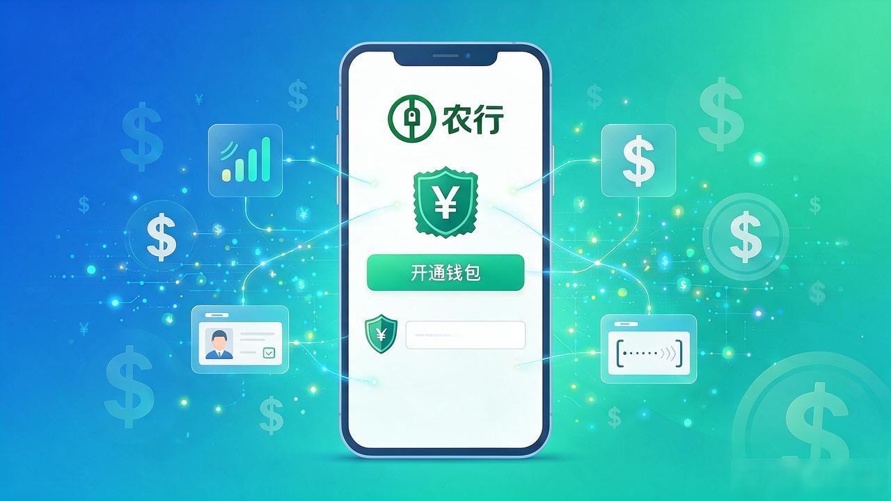 数字人民币钱包开通步骤_农行手机银行数字人民币入口_数字货币app农行