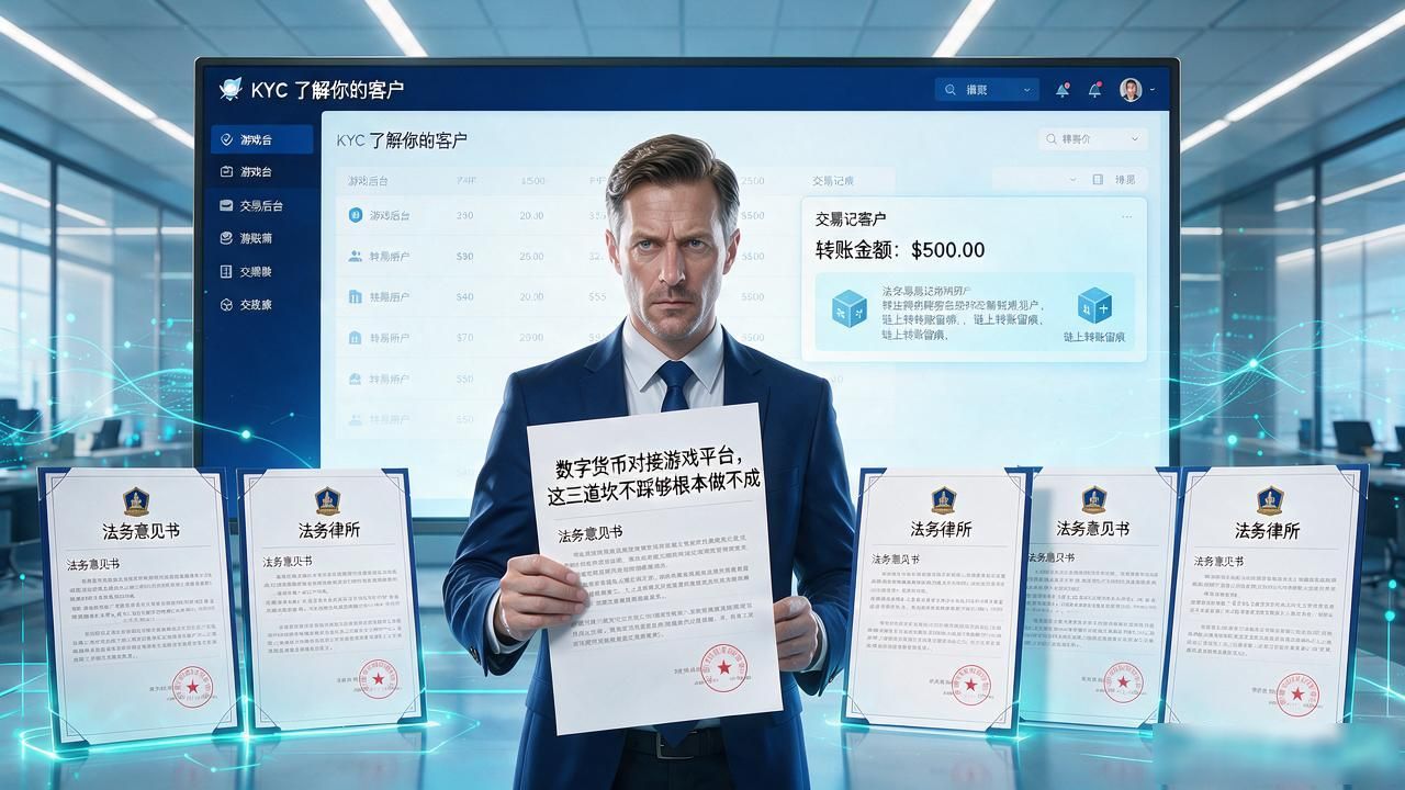 数字货币对接游戏平台，这三道坎不踩够根本做不成