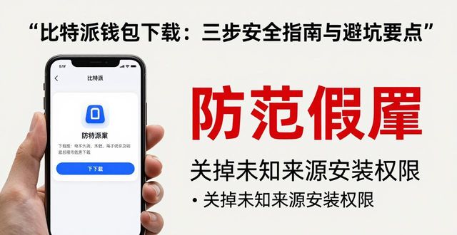 比特派钱包下载：三步安全指南与避坑要点