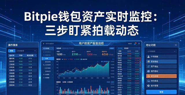 Bitpie钱包资产实时监控：三步盯紧持仓动态