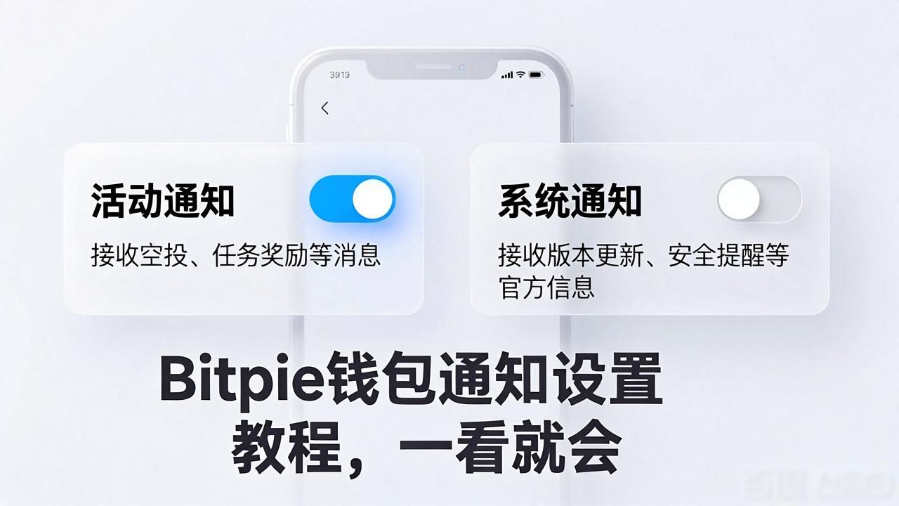 Bitpie钱包通知设置教程，一看就会
