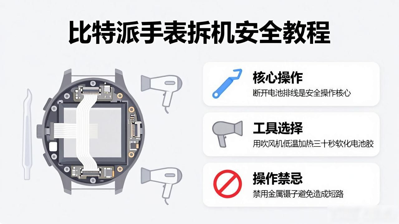 比特派手表拆机教程：安全拆卸与注意事项