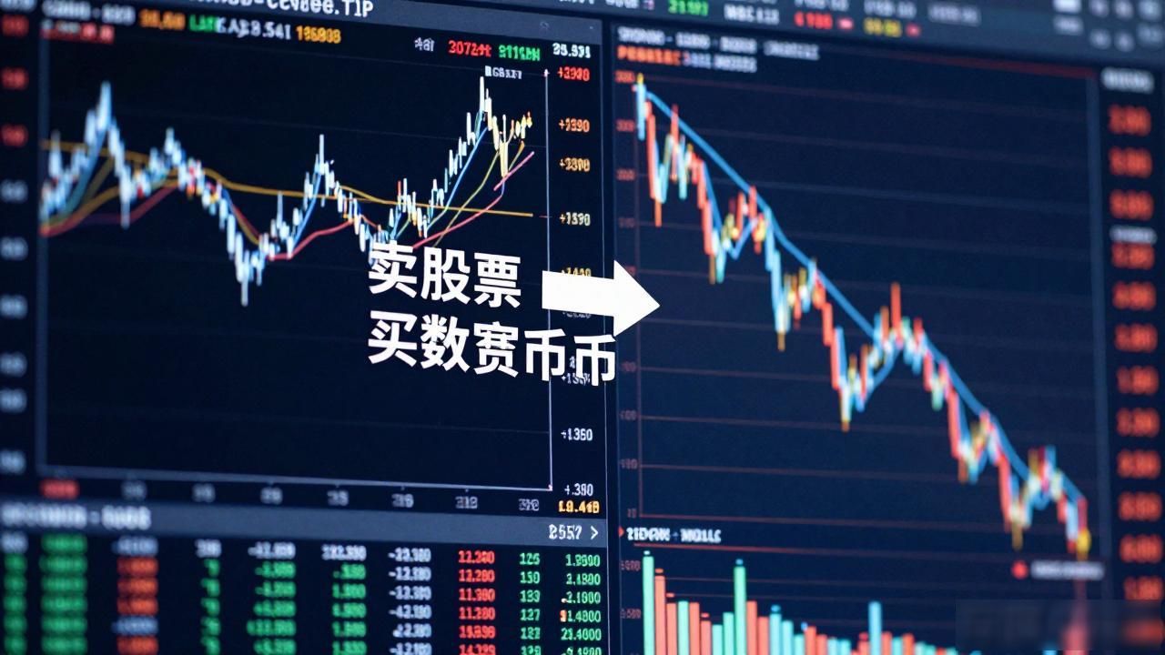 卖股票买数字货币：传统投资转向加密市场的逻辑与风险