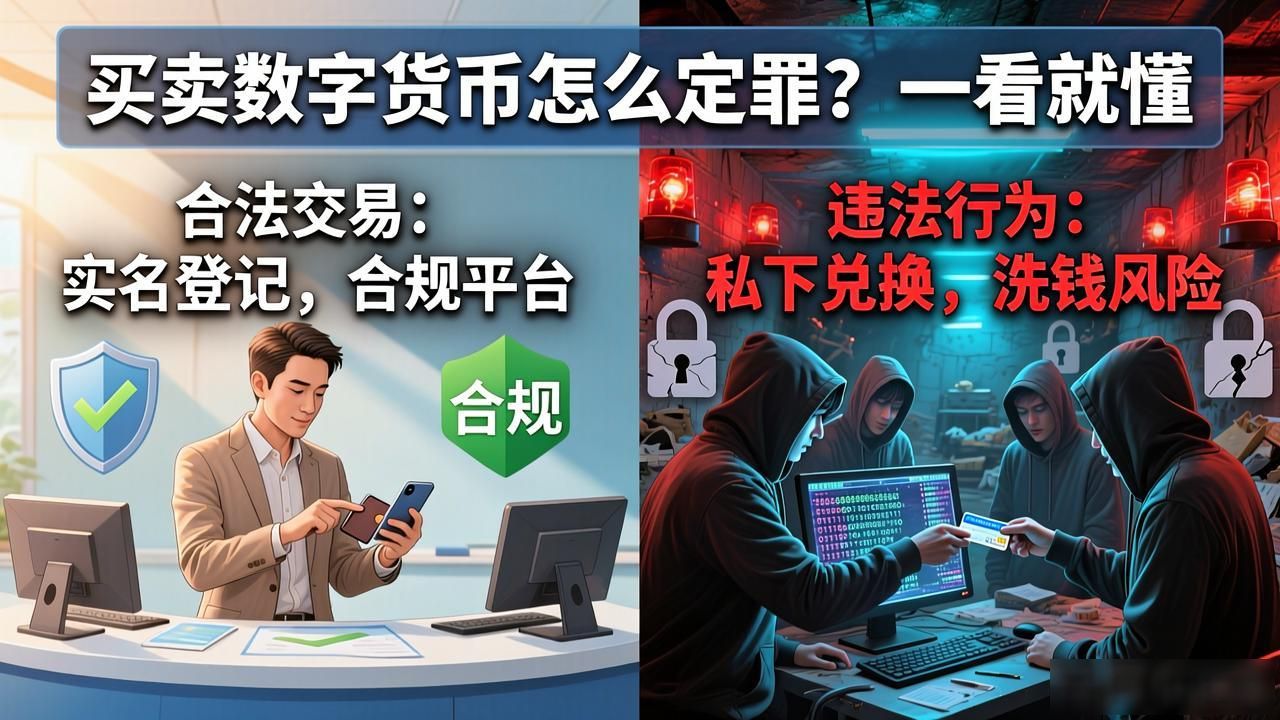 买卖数字货币怎么定罪_买卖数字货币定罪 法律边界 洗钱罪掩饰隐瞒犯罪所得