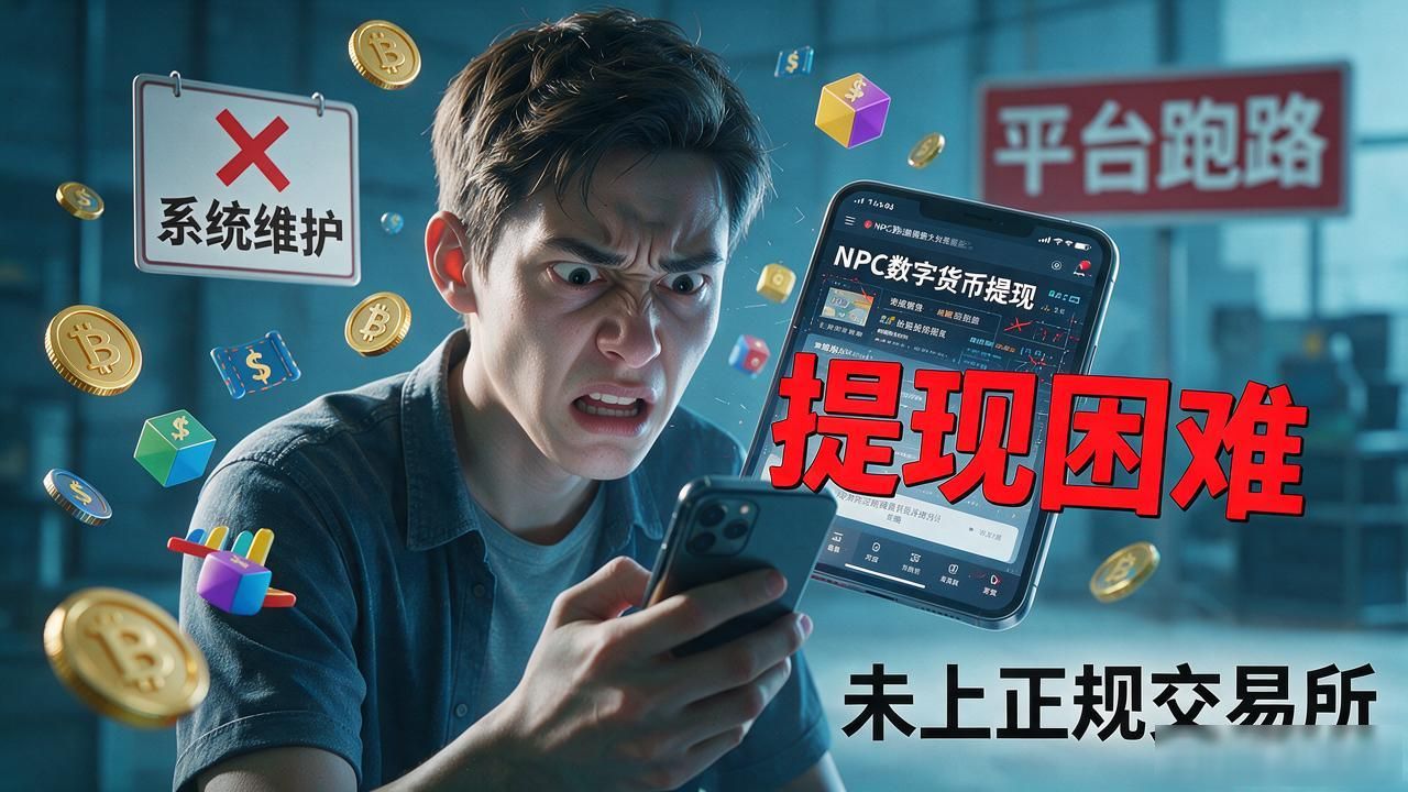 NPC数字货币提现怎么操作？别急，先搞清楚这几个坑