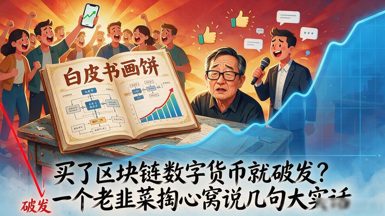 买了区块链数字货币就破发？一个老韭菜掏心窝说几句大实话