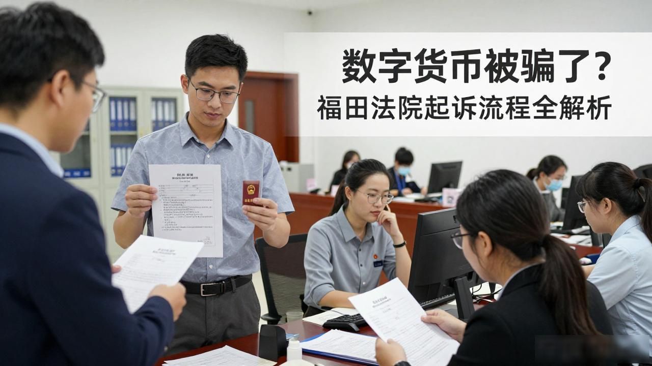 数字货币被骗了？福田法院起诉流程全解析