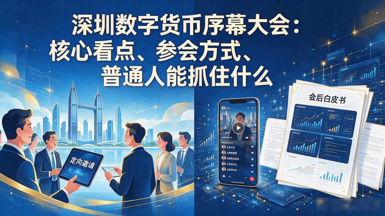 深圳数字货币序幕大会_深圳数字货币序幕大会_数字人民币粤港澳大湾区落地