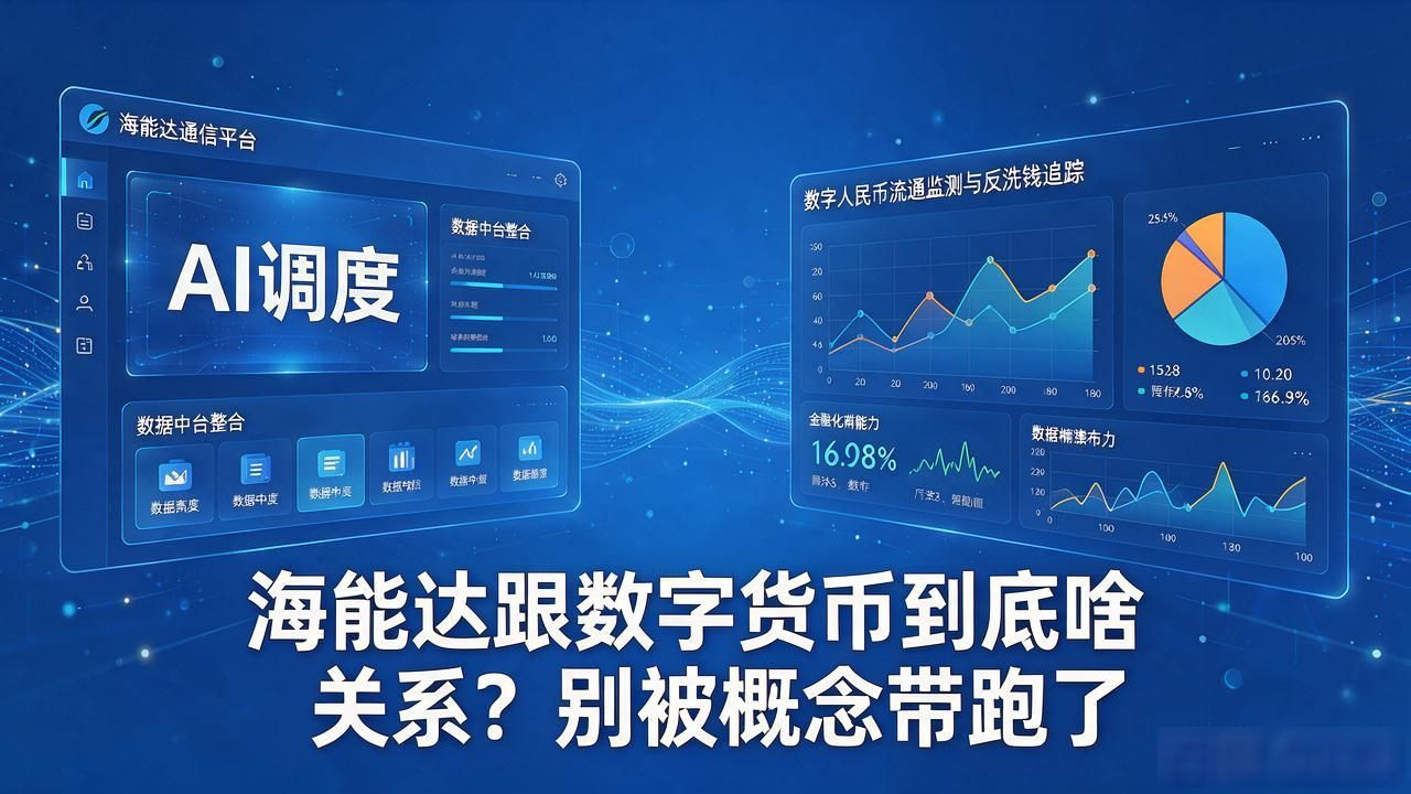 海能达数字人民币产业链_海能达与数字货币关系_海能达数字货币概念股