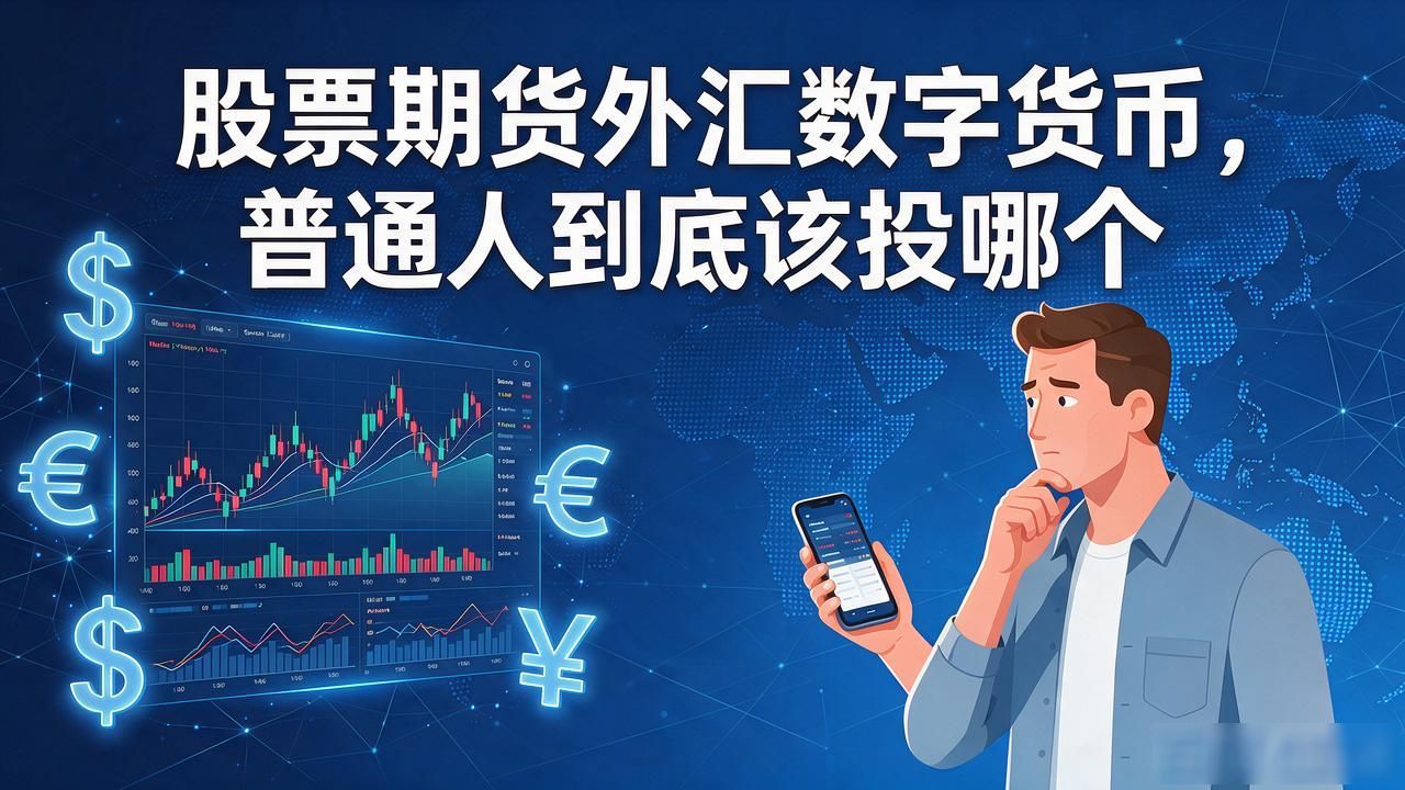 不同投资品种风险特征分析_股票期货外汇数字货币_股票期货外汇数字货币区别
