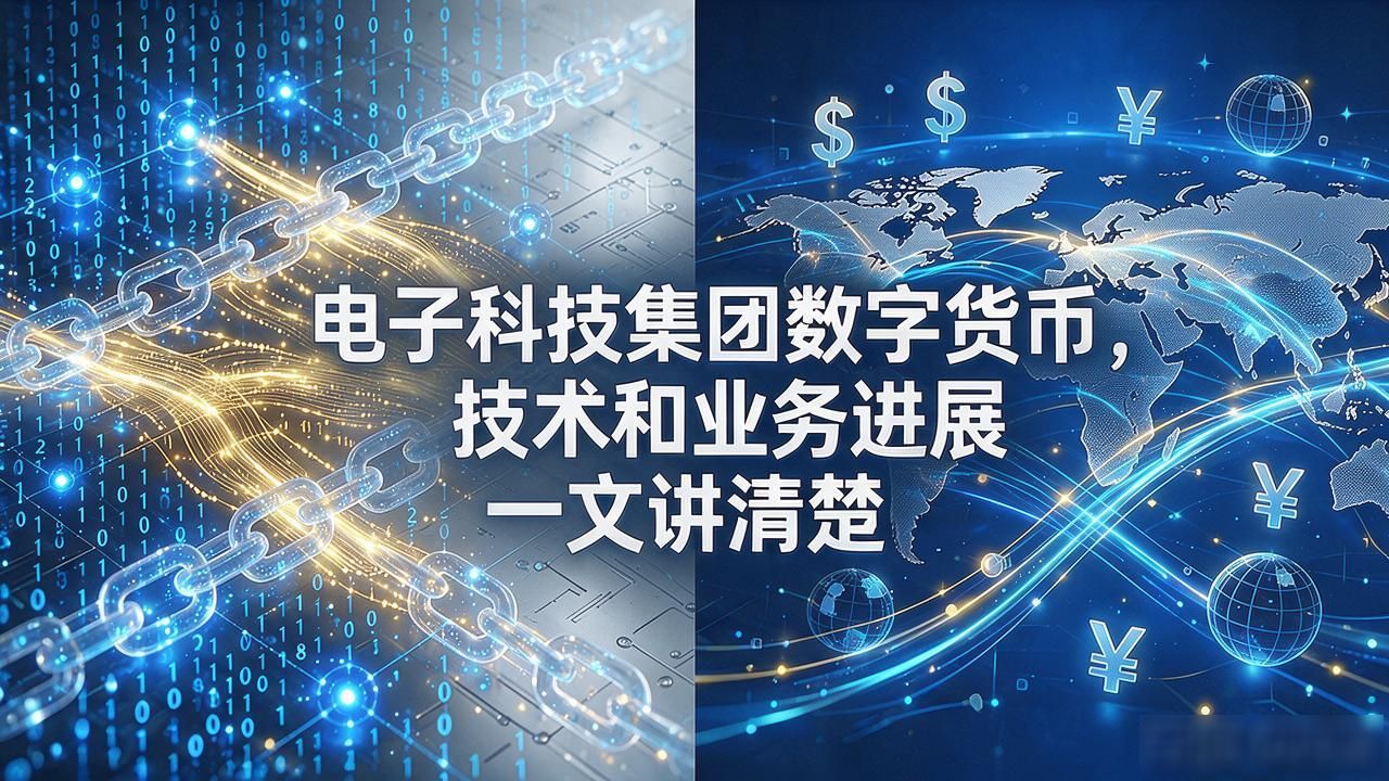 电子科技集团数字货币，技术和业务进展一文讲清楚