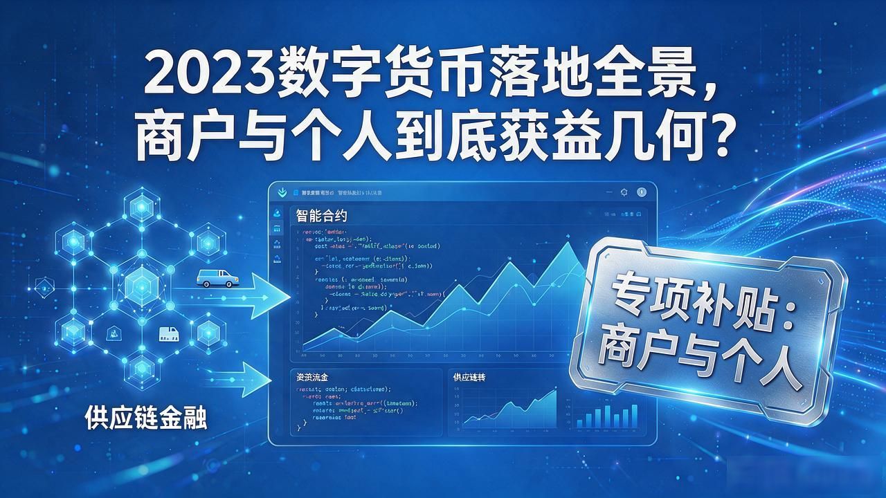2023数字货币落地全景，商户与个人到底获益几何？
